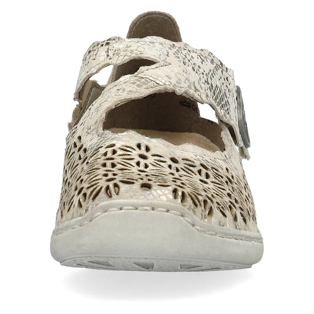 Beige-Metallic/Perle