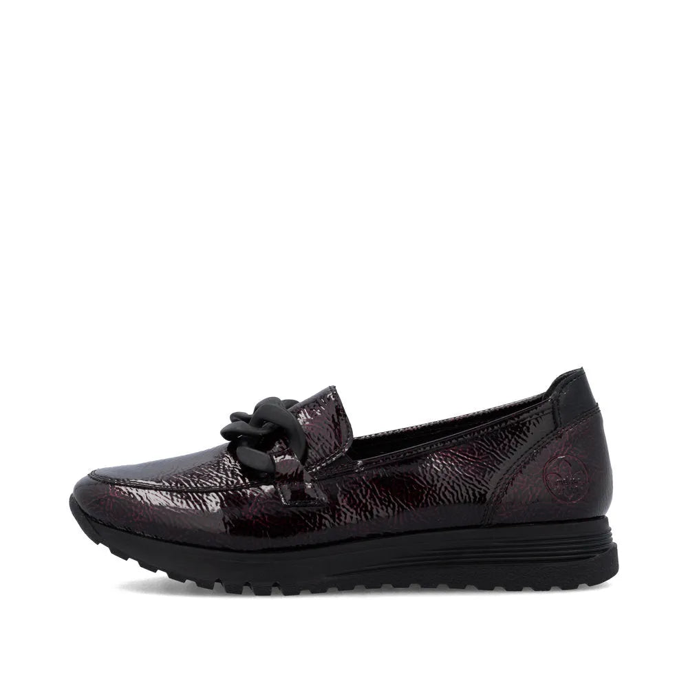 bordeaux/black