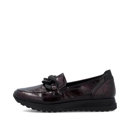 bordeaux/black