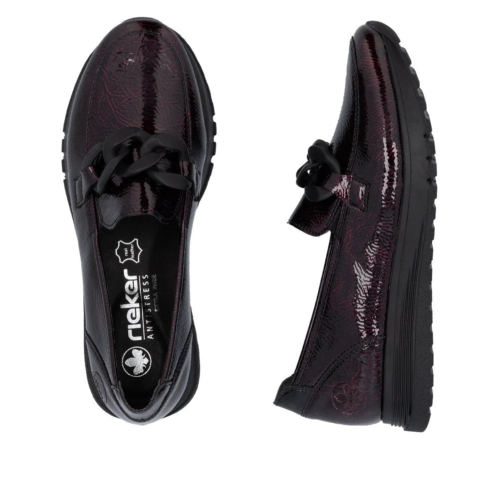bordeaux/black