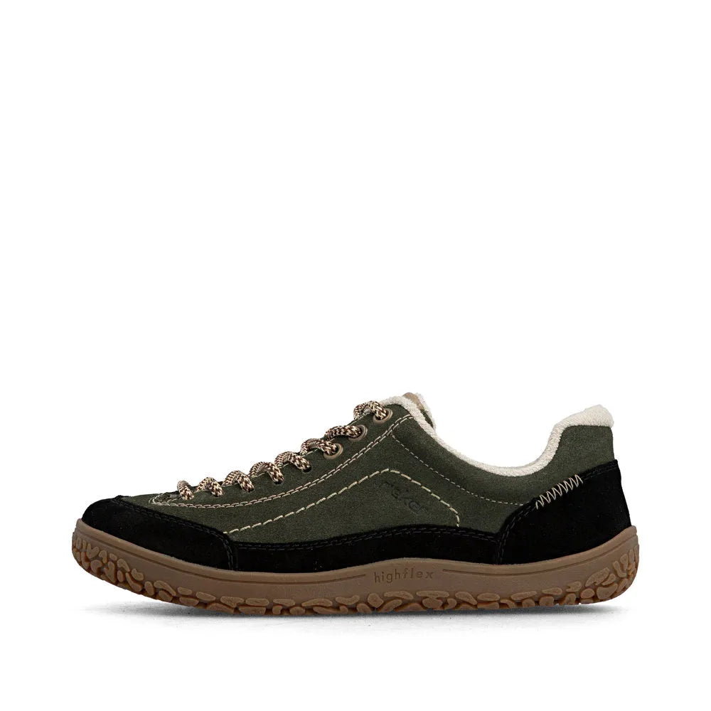 Schwarz/Khaki/Fango