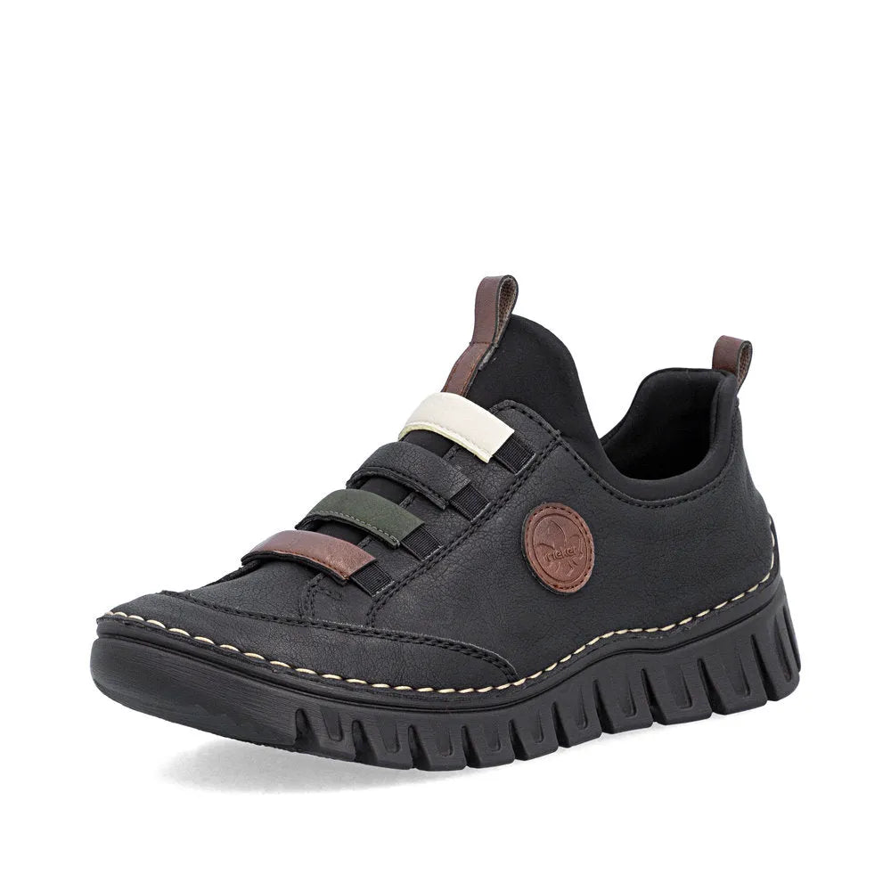 Schwarz/Chestnut/Forest/Crema/