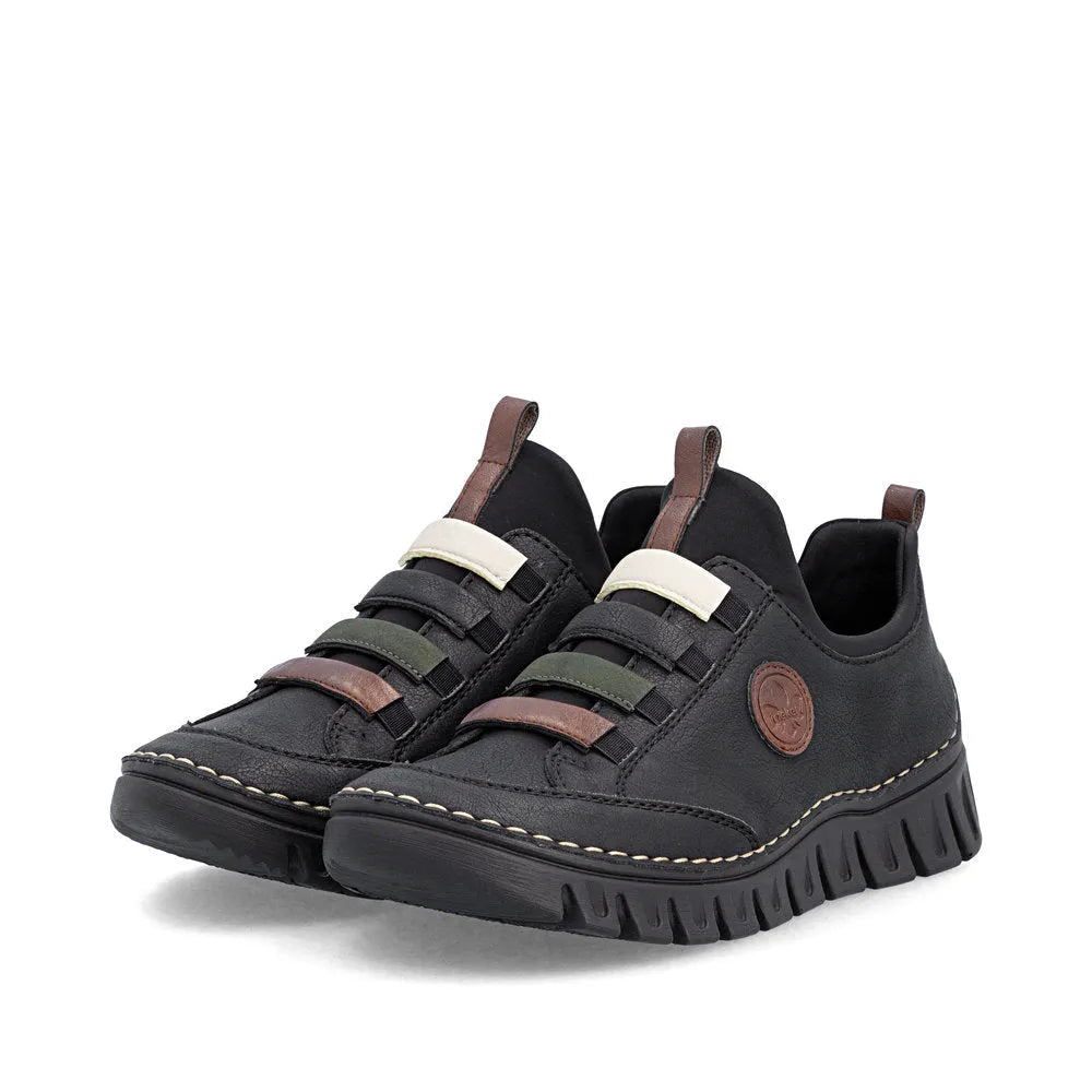 Schwarz/Chestnut/Forest/Crema/