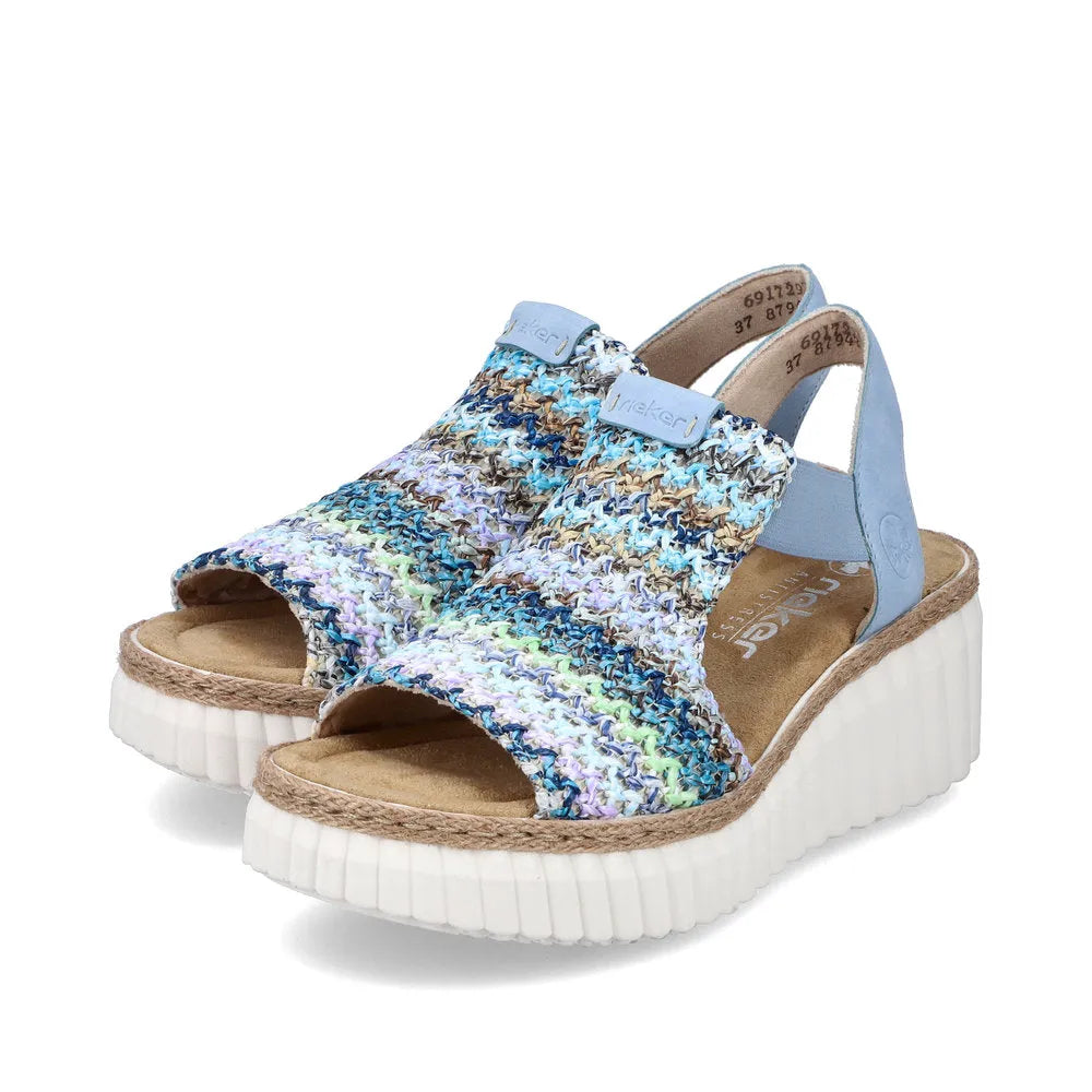 Blau-Multi/Aqua