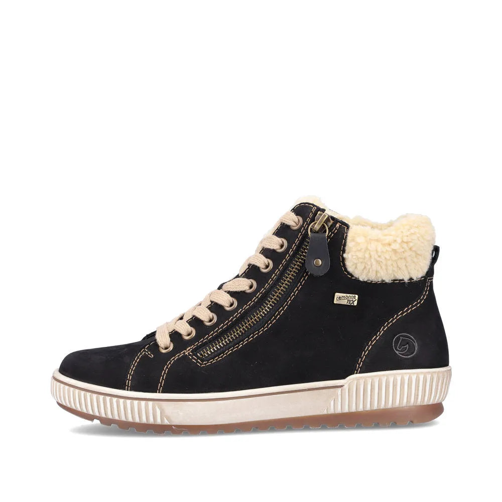 Schwarz/Beige/Schwarz