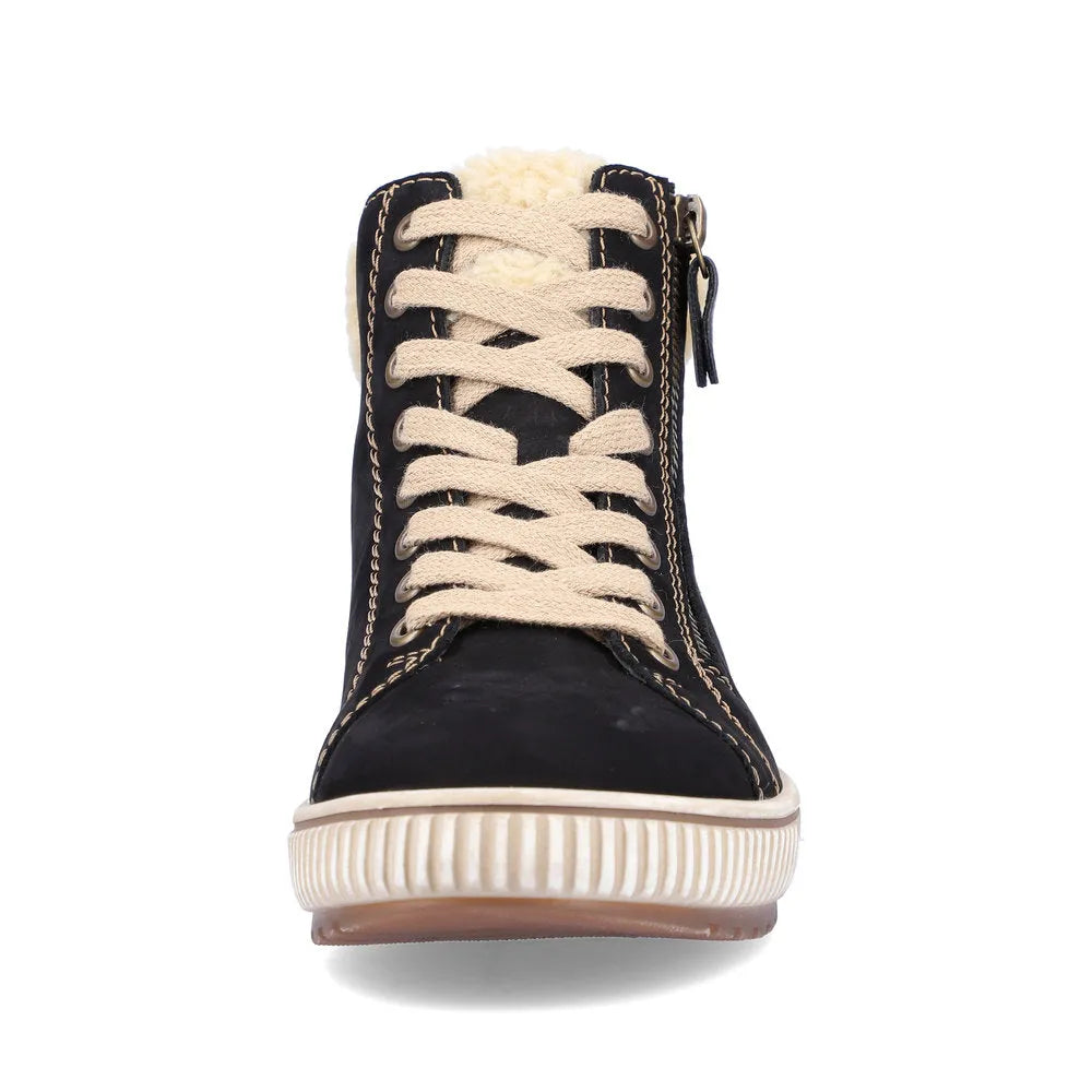 Schwarz/Beige/Schwarz
