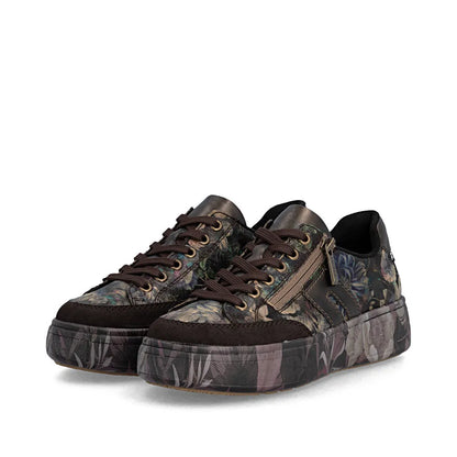 Nougat/Schwarz-pastell/Antik