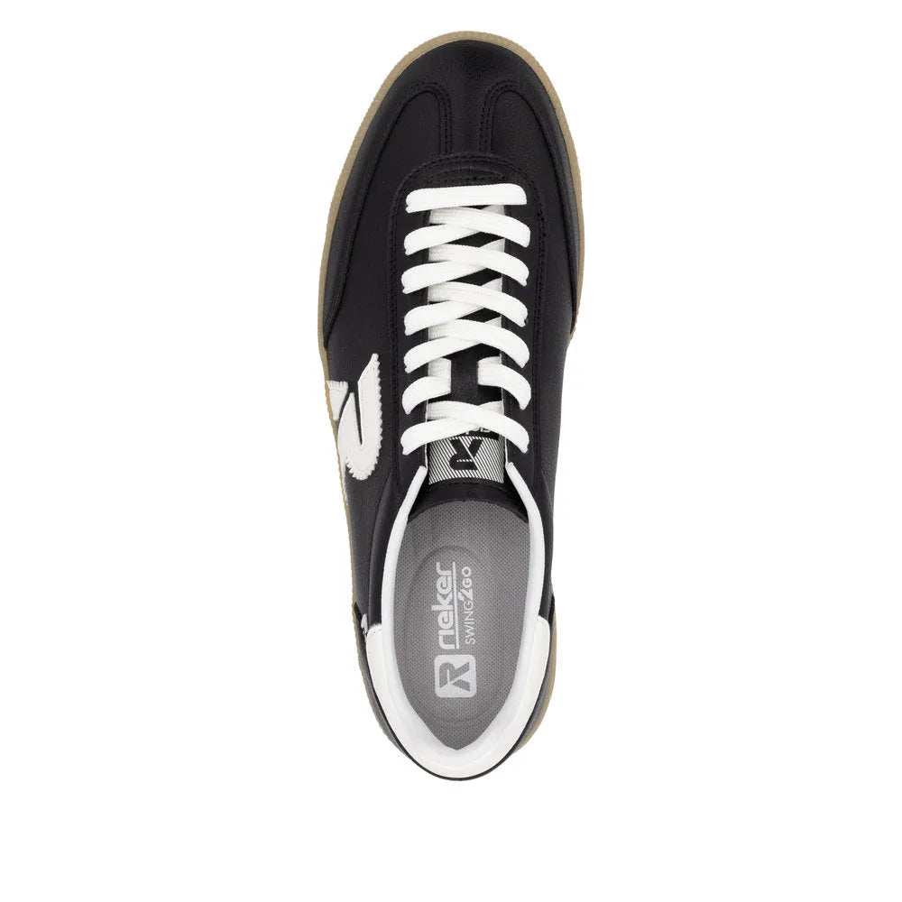 Schwarz/Offwhite