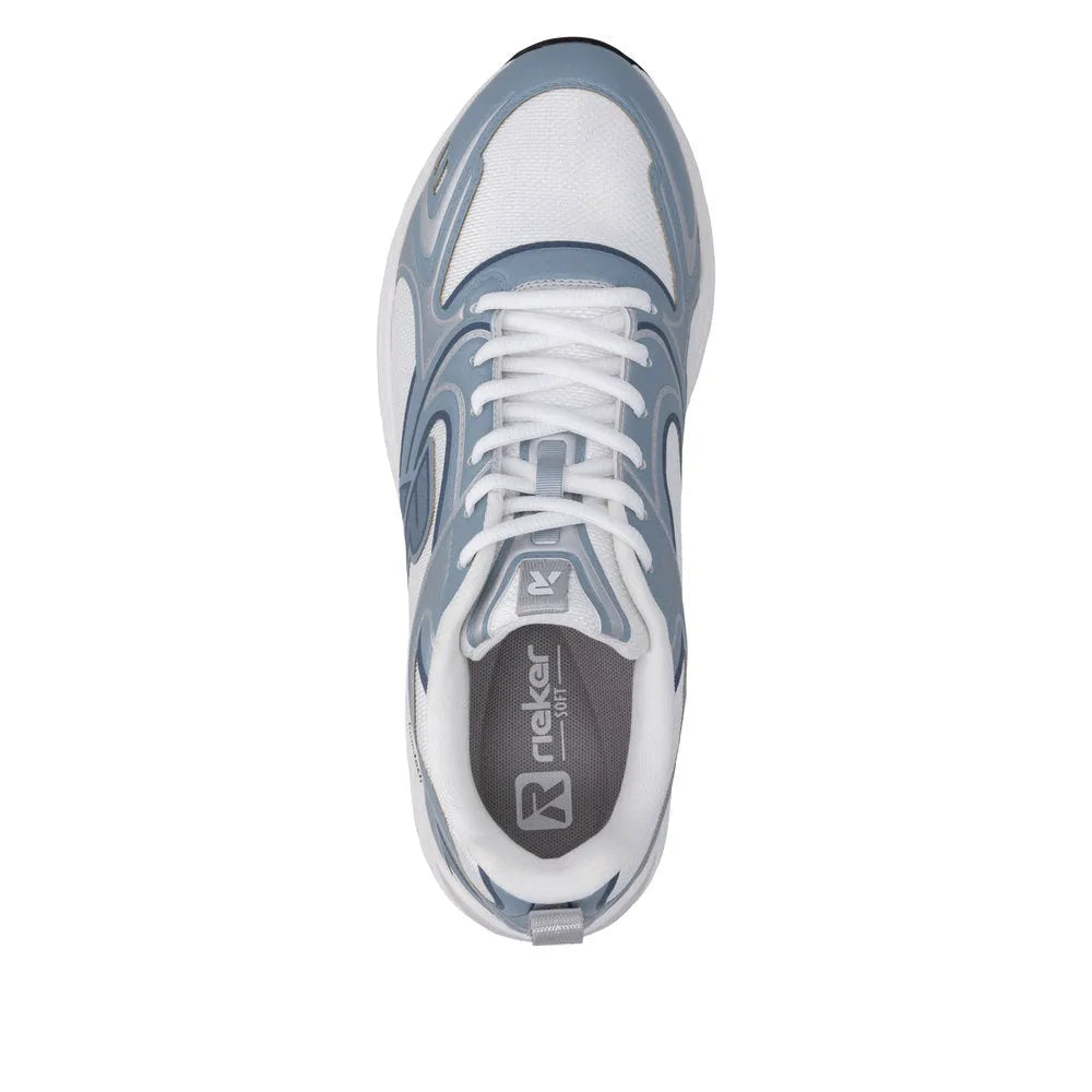 Weiss/bleu/silver/schwarz