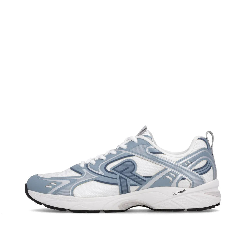 Weiss/bleu/silver/schwarz