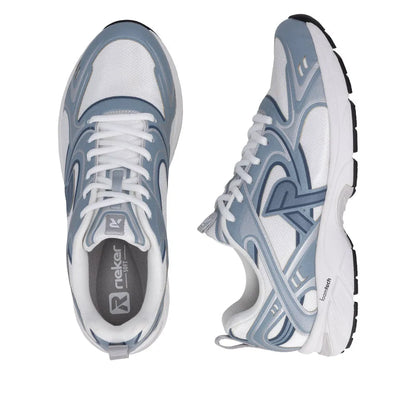Weiss/bleu/silver/schwarz