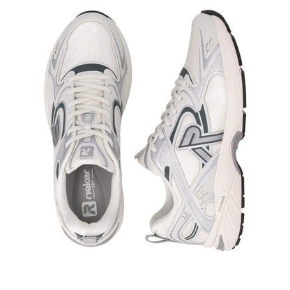 Cream/silver/mistel
