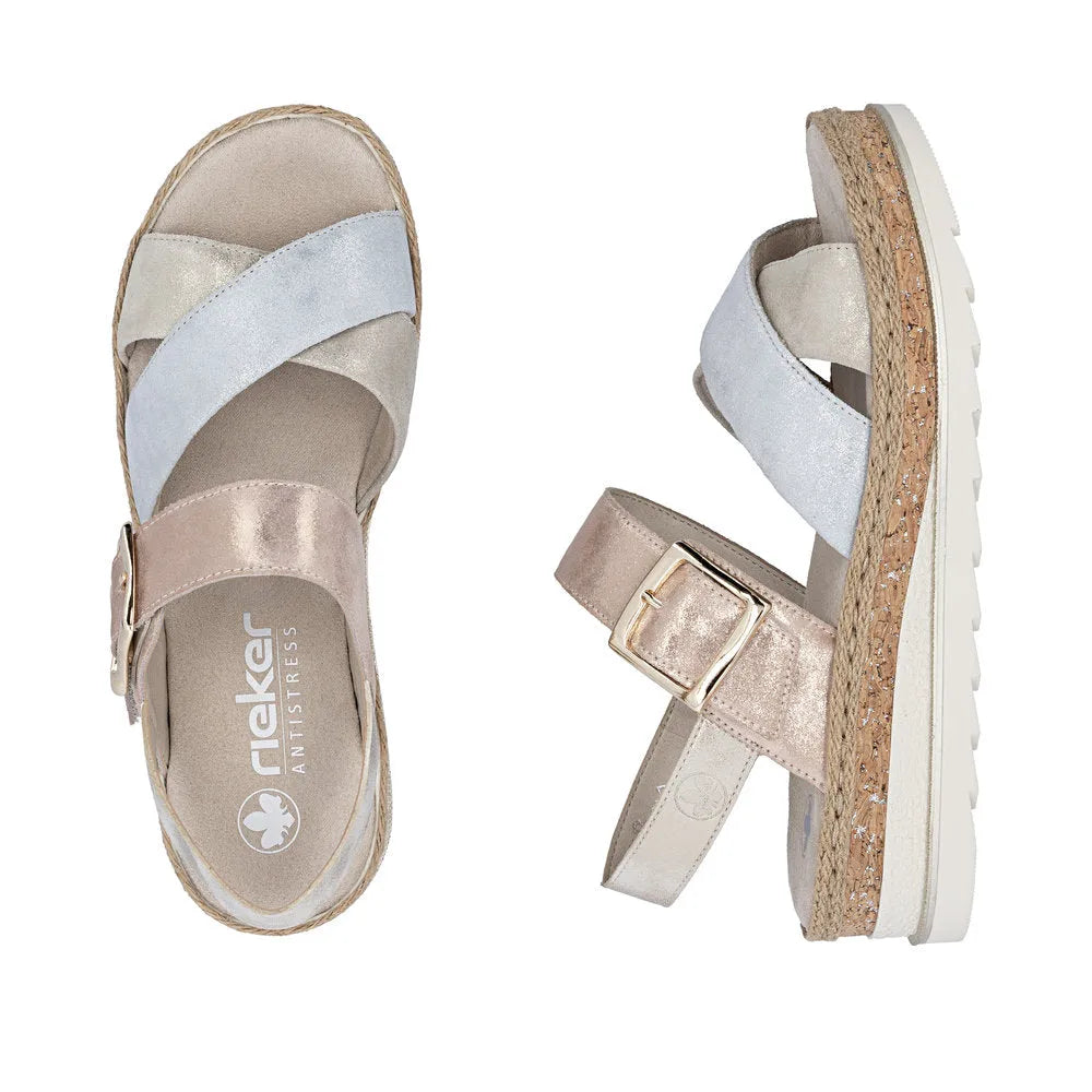 Nude/Silver/Rosa/Muschel