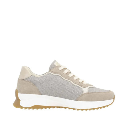 Lehm/Beige-Silber/Offwhite/Muschel
