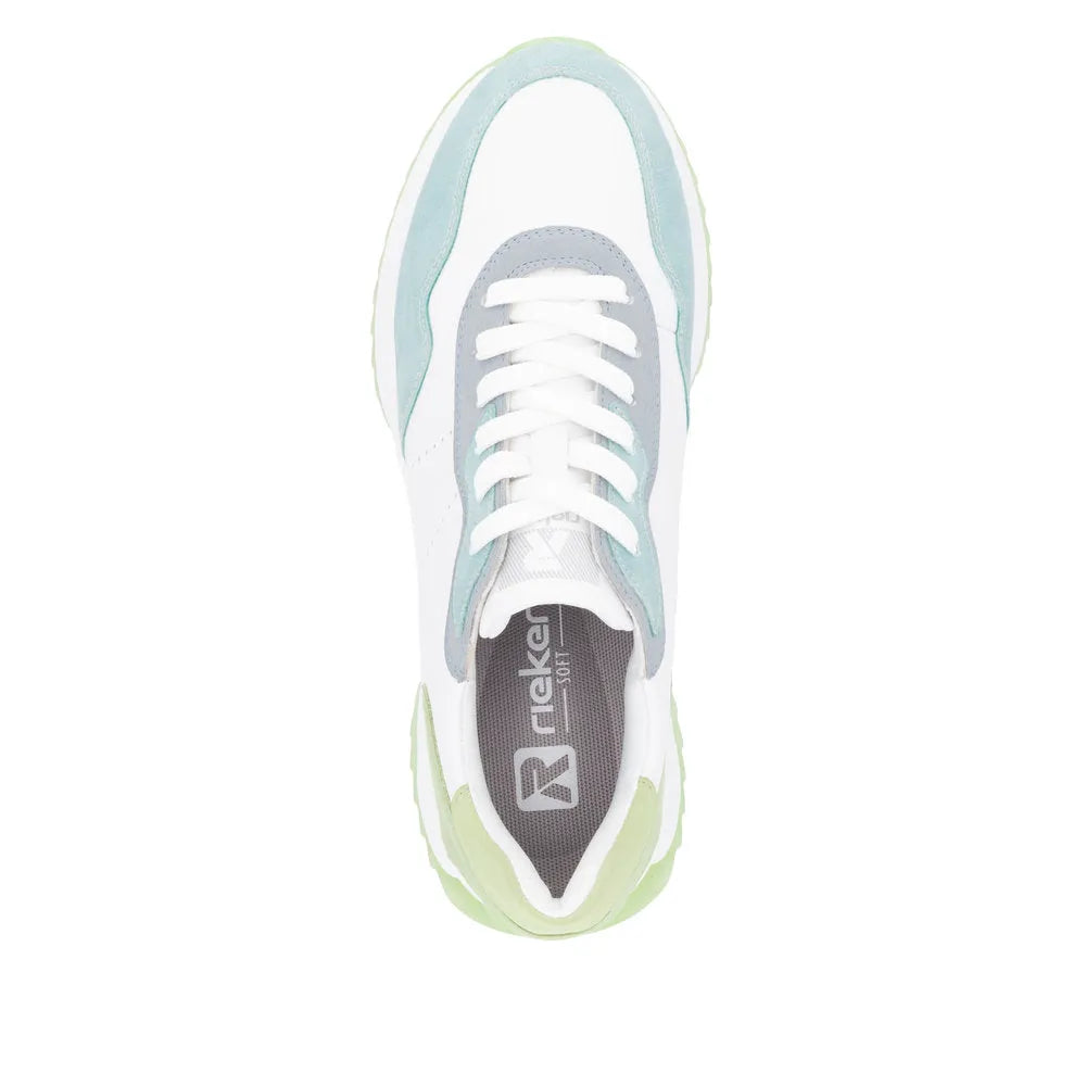 Lagune/Weiss/Bleu/Lightmint/Limette