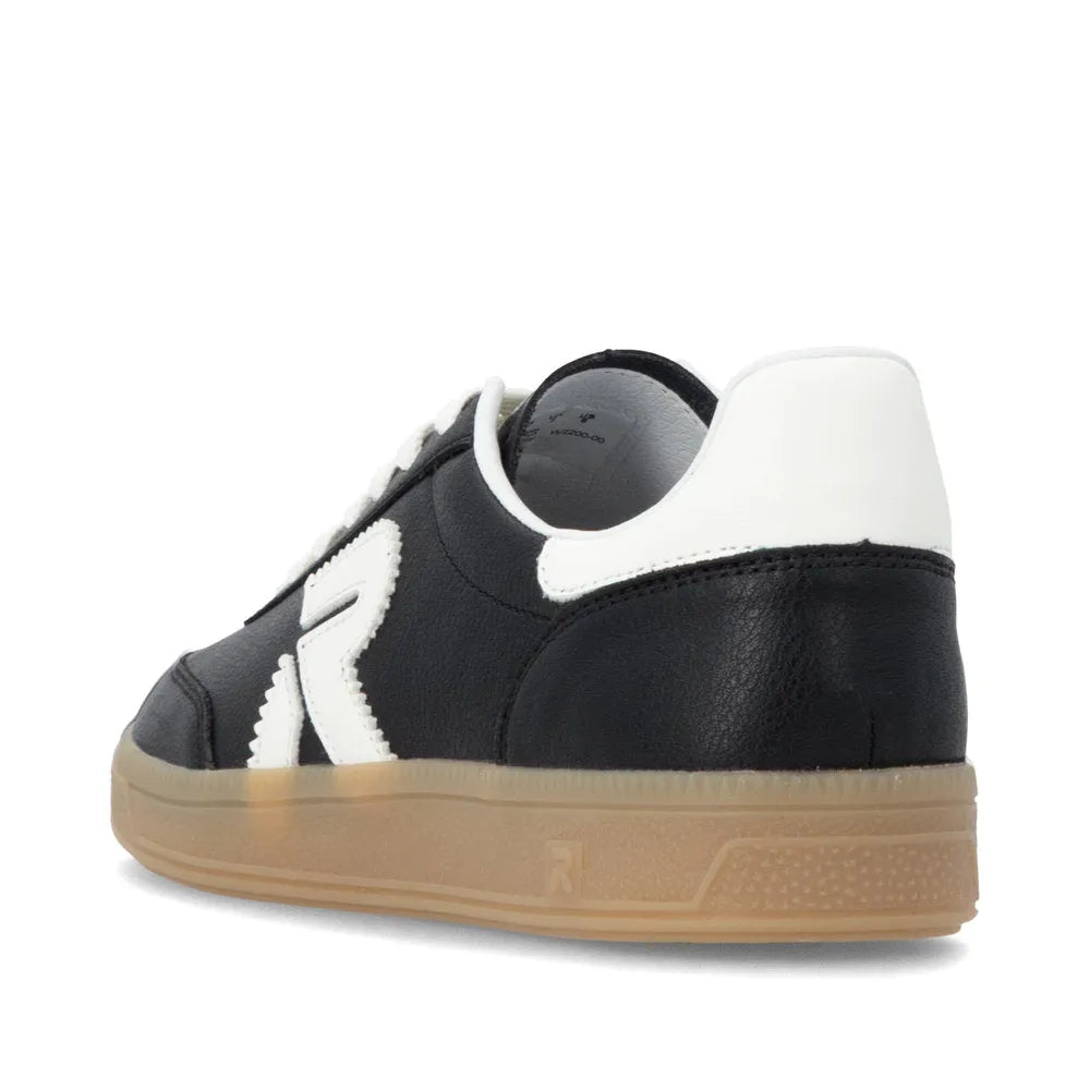 Schwarz/Offwhite