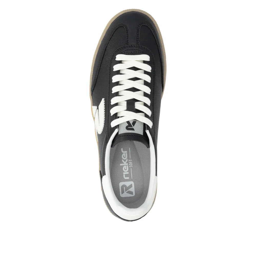 Schwarz/Offwhite