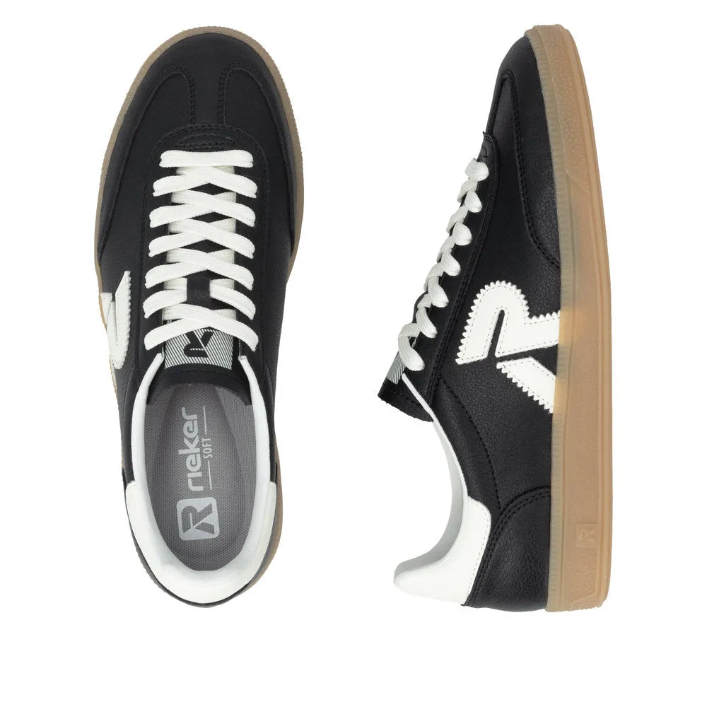 Schwarz/Offwhite