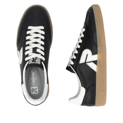 Schwarz/Offwhite