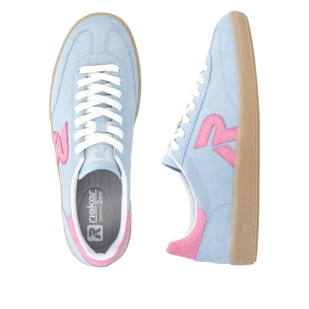 Eisblau/Pink