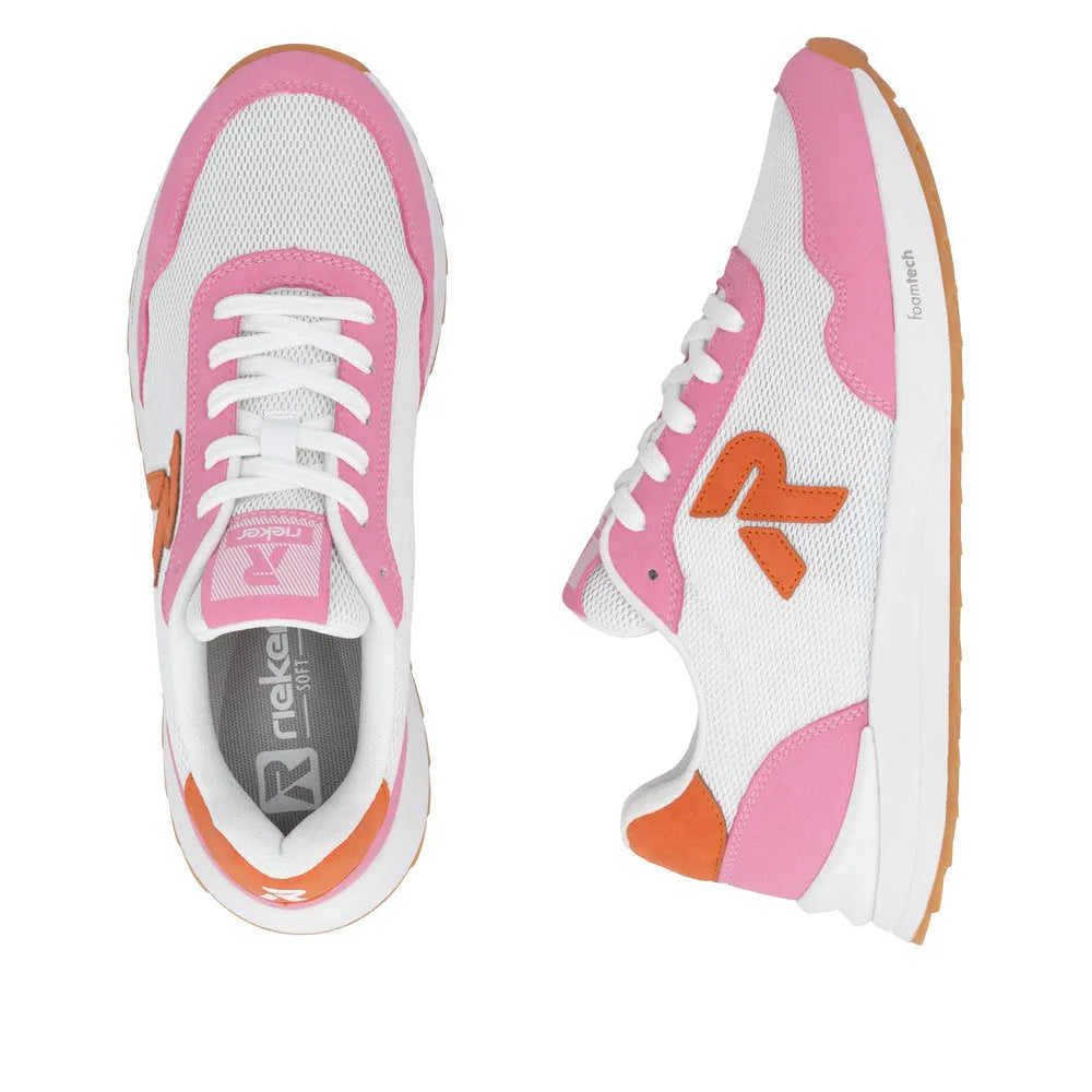 Pink/Peiss/Pumpkin/Weiss