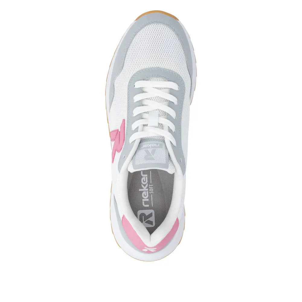Bleu/Weisss/Pink/Weiss