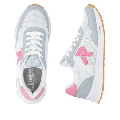 Bleu/Weisss/Pink/Weiss
