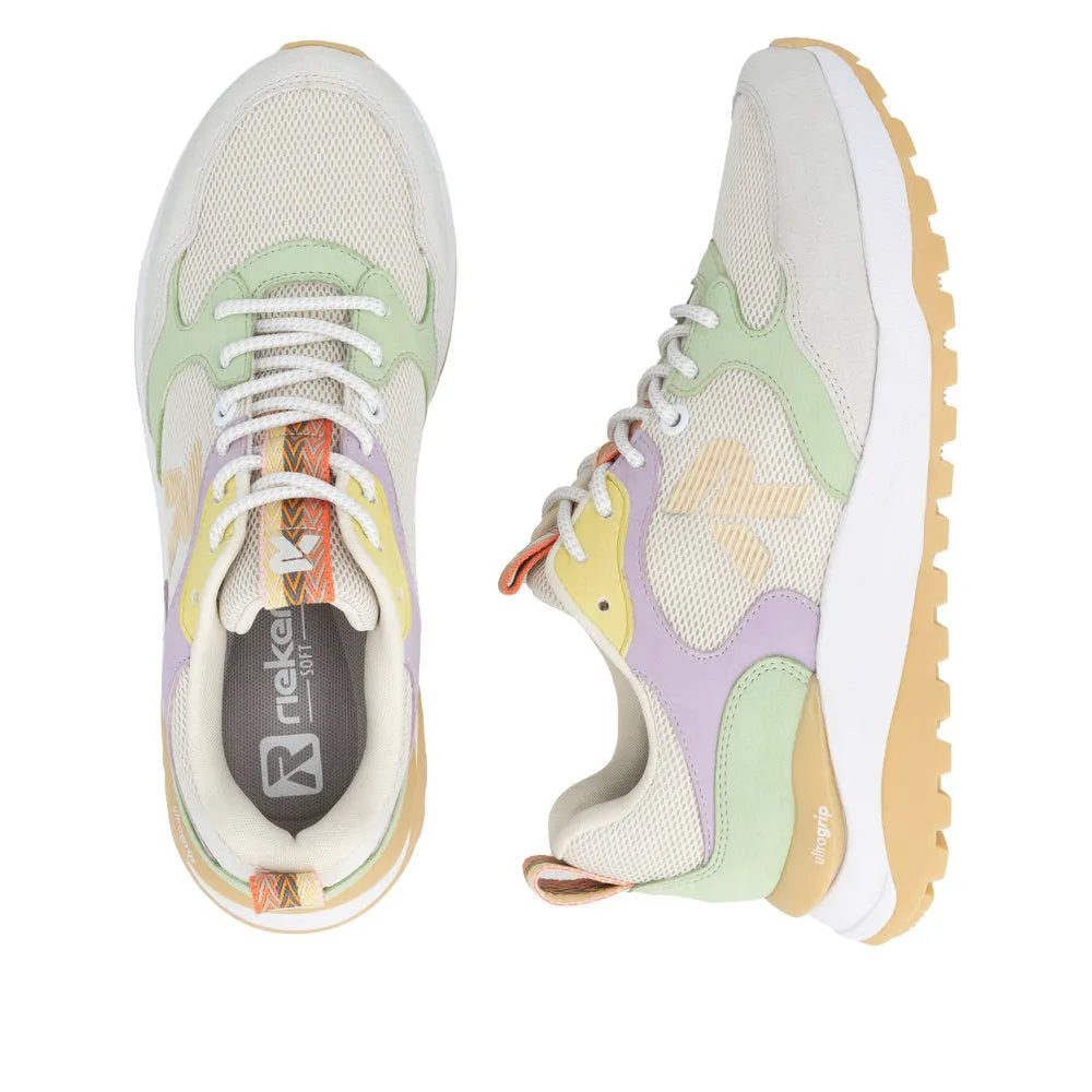 Offwhite/Crema/Lightmint/Weizen/Mauve