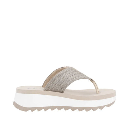 Muschel/Beige-Silber