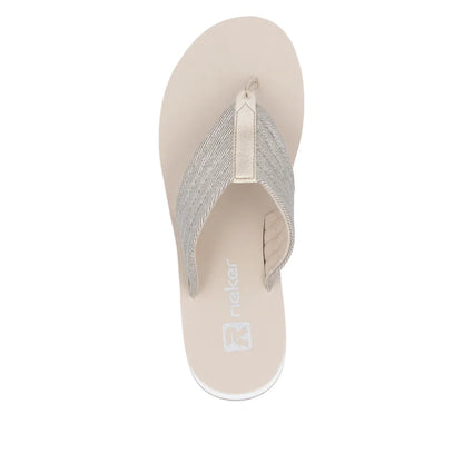 Muschel/Beige-Silber