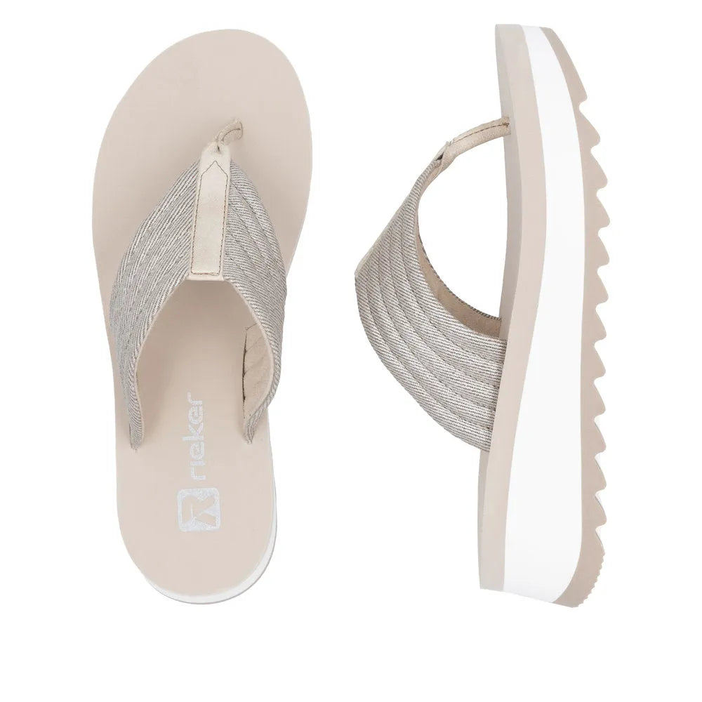 Muschel/Beige-Silber