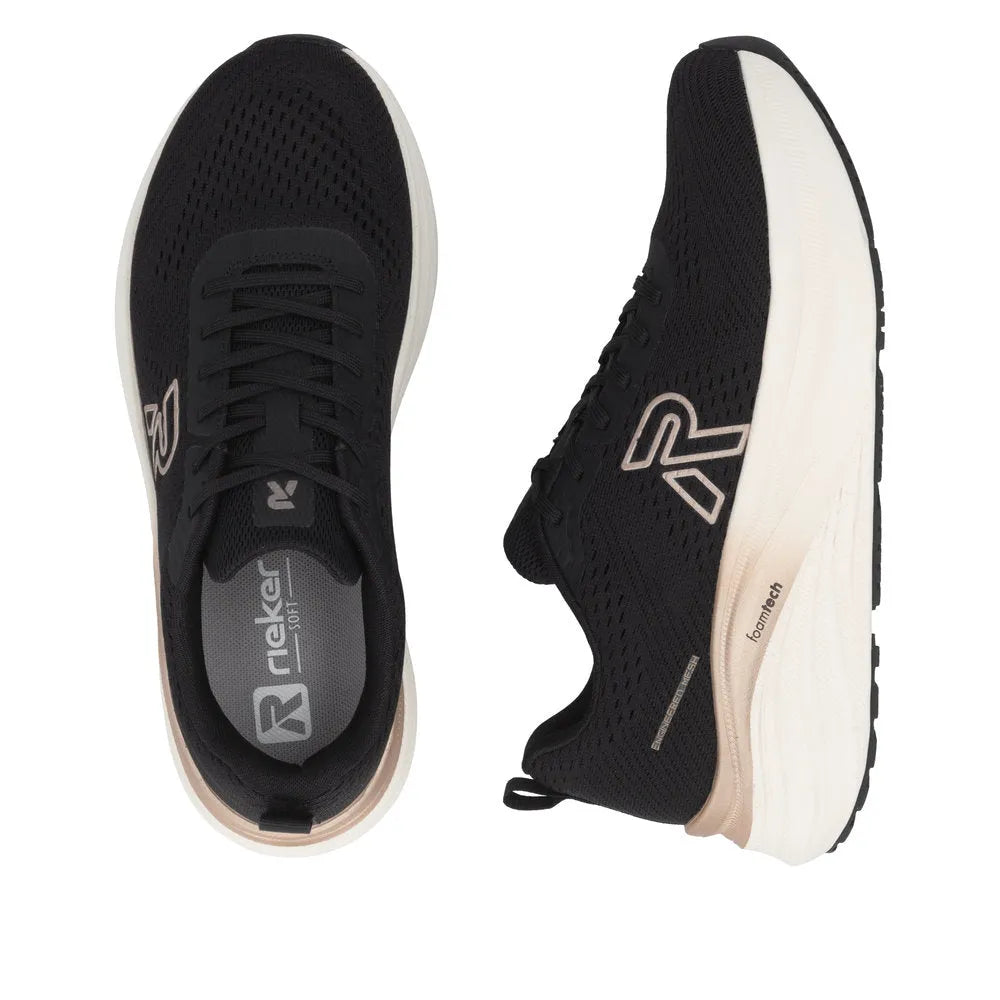 Black/Biege