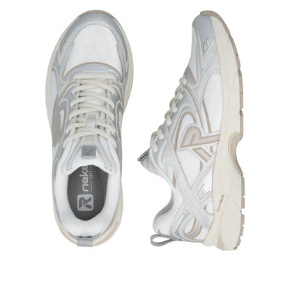 Weiss/silver/offwhite