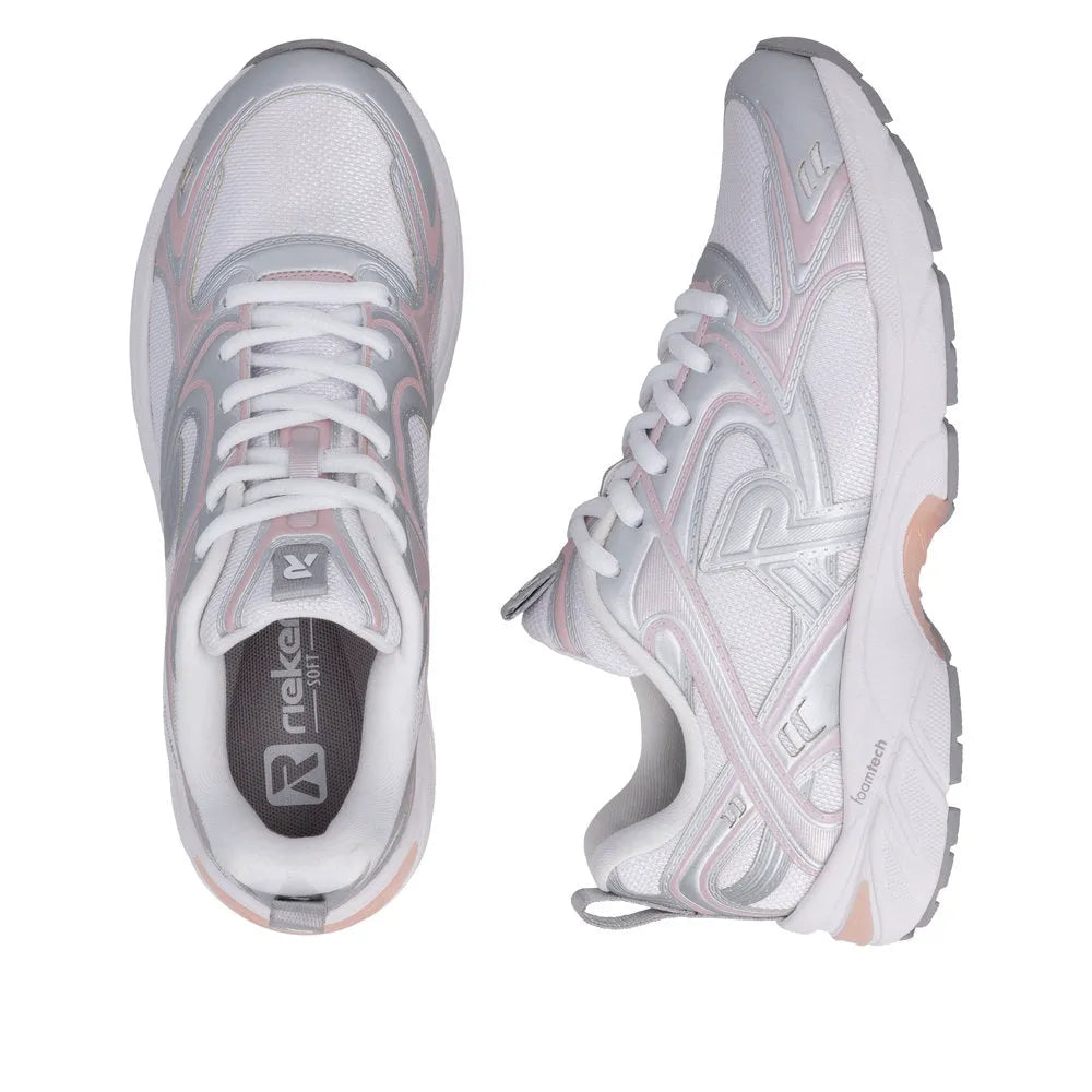 Weiss/silver/lightrose